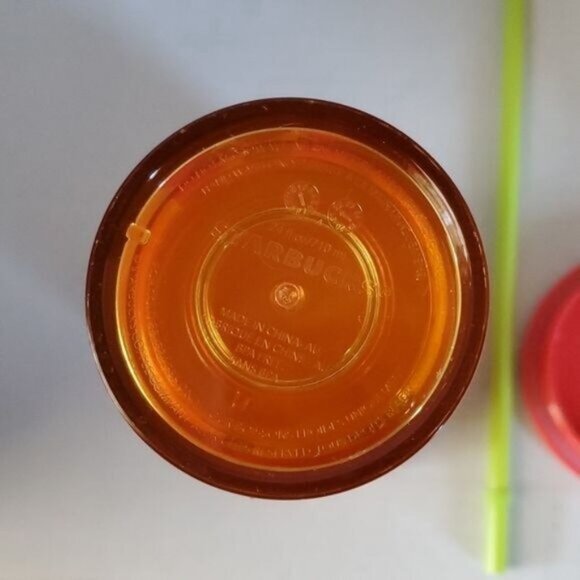 24 Oz Starbucks 2022 Strawberry Fields Cold Cup Travel Tumbler Venti - Picture 13 of 15